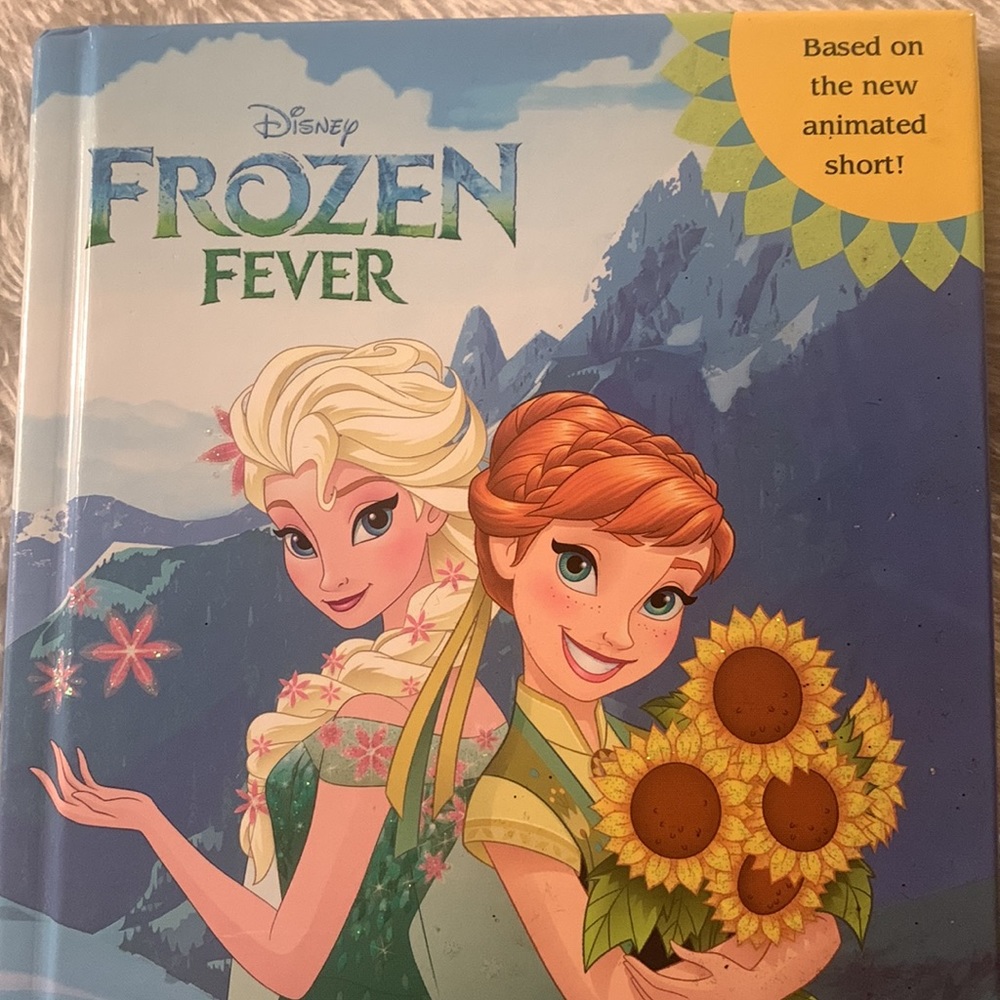 ⭐️2/$12⭐️ Frozen Fever chapter book.  princess